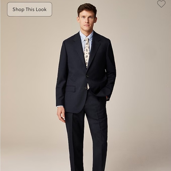 J Crew x Loro Piana NWT Kenmare Relaxed-fit Suit Jacket in Italian Wool Sz 46L - Picture 3 of 15